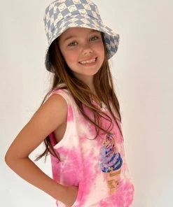 Lola + The Boys Smiley Bucket Hat New Arrivals