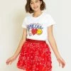 Cheap ๐ Lola + The Boys Sparkling Star Red Tutu ๐ง Girls โจ 1 Lola + The Boys Sparkling Star Red Tutu Girls