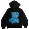 Hot Sale 🥰 Lola + The Boys Stitch A Bear Hoodie 👧 Girls 🤩 1 Lola + The Boys Stitch A Bear Hoodie Girls