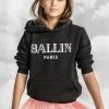 Lola + The Boys Ballin Paris Hoodie Girls