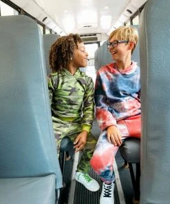 Lola + The Boys Boys Camo Tiger Hoodie