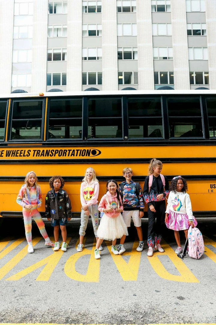 Cheap โญ Lola + The Boys Happy Rainbow Unicorn Sweatshirt ๐ง Girls ๐ 7 Lola + The Boys Happy Rainbow Unicorn Sweatshirt Girls