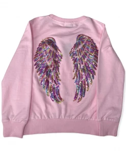 Lola + The Boys Neon Angel Wing Long Sleeve Shirt New Arrivals