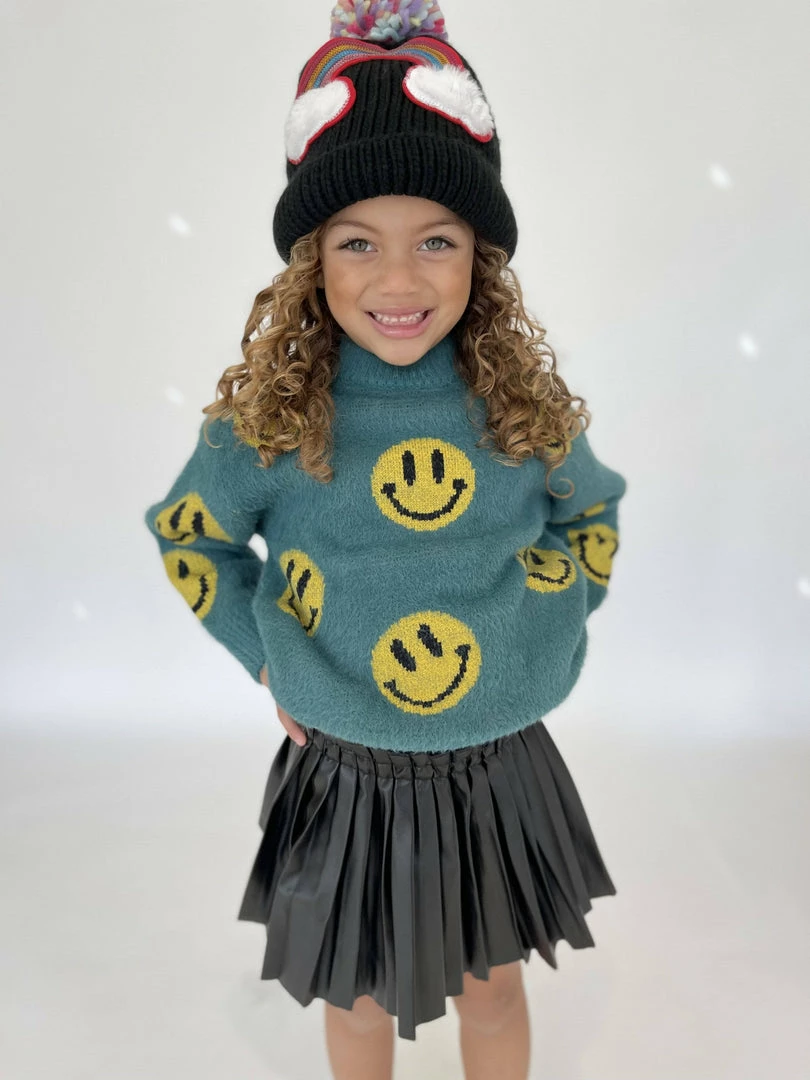 Cheapest ๐ Lola + The Boys Unlimited Yellow Smiles Sweater New Arrivals ๐ 5 Lola + The Boys Unlimited Yellow Smiles Sweater New Arrivals