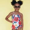 Lola + The Boys Girls Floral Dream Swimsuit