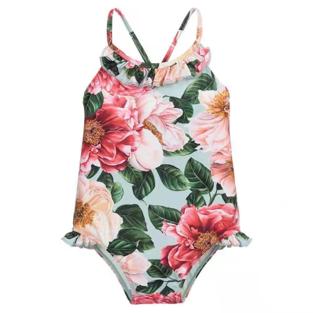 Outlet โ๏ธ Lola + The Boys ๐ง Girls Floral Dream ๐ฉฑ Swimsuit ๐งจ 4 Lola + The Boys Girls Floral Dream Swimsuit