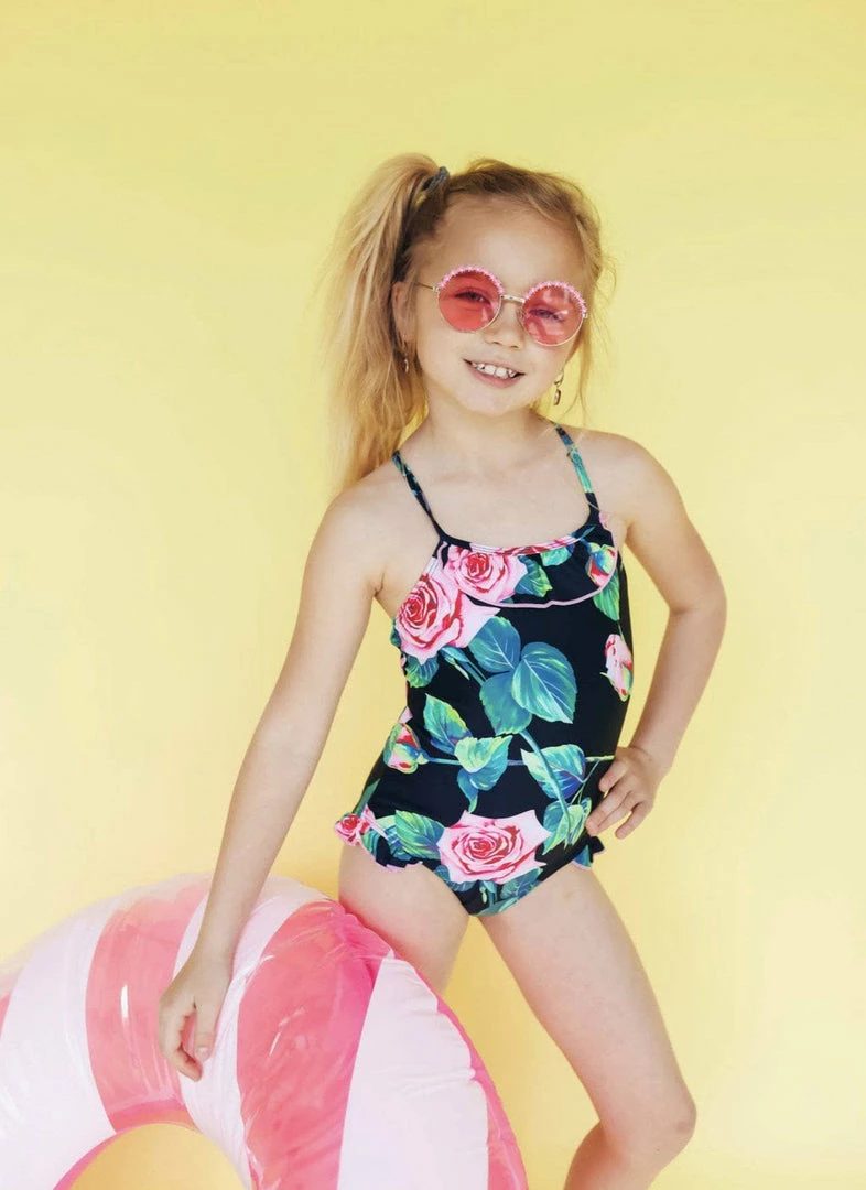 Best Sale ✨ Lola + The Boys Rose Garden 🩱 Swimsuit ✔️ 3 Lola + The Boys Rose Garden Swimsuit