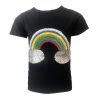 Best Pirce ๐ Lola + The Boys Beaded Rainbow Sequin T-Shirt ๐ 1 Lola + The Boys Beaded Rainbow Sequin T-Shirt
