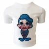 Lola + The Boys LED Doll Mermaid Eyes Tee