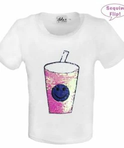 Lola & The Boys Smoothie Flip T-shirt Girls