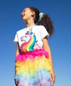 Lola + The Boys Unicorn Jewel T-shirt